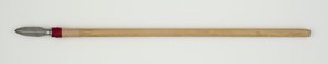 Yanone (hrot šípu), s togari-ya (špičatá hlava) typu yanagi-ha ("vrbový list") (ocel) od Japanese School