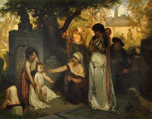 Starý židovský hřbitov v Praze, 1857