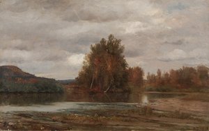 Šedý den na Esopu, 1882. od Jasper Francis Cropsey