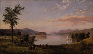Greenwood Lake, New Jersey, 1866 od Jasper Francis Cropsey