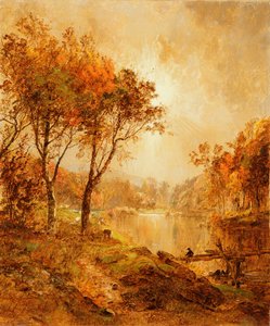 Na řece Ramapo, 1888
