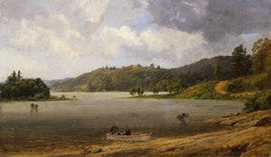 Na jezeře Wawayanda, New Jersey, 1873 od Jasper Francis Cropsey