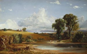 Letní odpoledne na Hudsonu, 1852