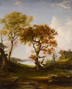 Hudson u Piermontu od Jasper Francis Cropsey