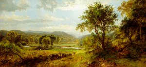 Řeka Saw Mill, od Jasper Francis Cropsey