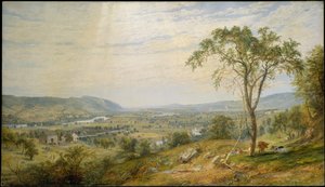 Údolí Wyomingu od Jasper Francis Cropsey