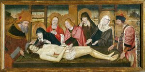 Deploration of Christ - Deploration ... od Jaume Huguet