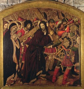 Cesta na Kalvárii, Blanquers Altarpiece od Jaume Huguet