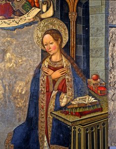 Zvěstování, 1457 (tempera na dřevě) od Jaume the elder Ferrer