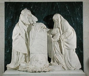 Památník pro srdce Victora Charpentiera (1732-76) Comte d
