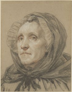 Portrét umělcovy matky od Jean-Baptiste Greuze