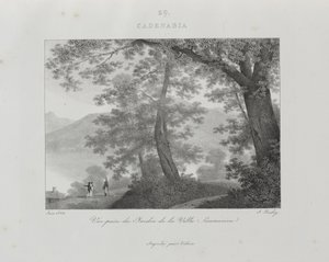 Cesta do Itálie v roce 1822 od Jean-Baptiste Isabey