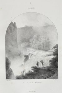 Cesta do Itálie v roce 1822 od Jean-Baptiste Isabey