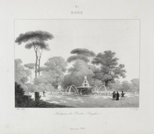Cesta do Itálie v roce 1822 od Jean-Baptiste Isabey