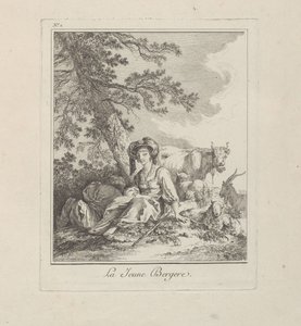 The Young Shepherdess, deska dva z Miscellaneous Clothing of the Northern Peoples