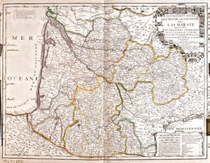 Akvitánie, Midi-Pyrénées, Languedoc-Roussillon, Francie