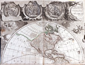 Mapa severní polokoule