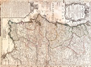 Portugalsko od Jean Baptiste Nolin