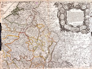 Jižní Nizozemsko, Belgie, Francie (Region: (Francie: Nord-Pas-de-Calais, Pikardie, Île-de-France, východní Centre, severní Burgundsko, severní Fanche-Comté, Champagne-Ardenne, Lotrinsko, Alsasko), Švýcarsko (kanton: Jura, Basel-Stadt, Basel-Lapd, Solothurn