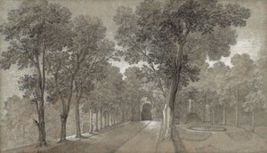 Pohled na park v Arcueil
