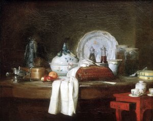Stálý život od Jean Baptiste Simeon Chardin