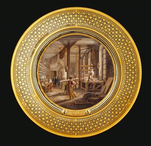 Porcelán Sevres, cca 1820-1835 (porcelán)
