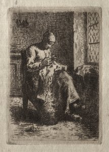 Žena šití