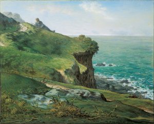 Útesy Gréville od Jean Francois Millet
