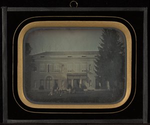 Skupinový portrét ve venkovském domě Jean-Gabriel Eynarda v Beaulieu od Jean Gabriel Eynard