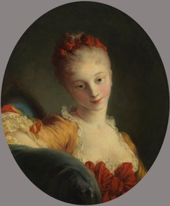 Portrét mladé dámy (Marie-Madeleine Guimard?)