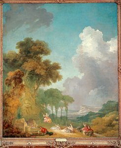 Houpačka od Jean-Honore Fragonard