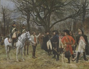 Informace - Generál Desaix a rolník od Jean Louis Ernest Meissonier