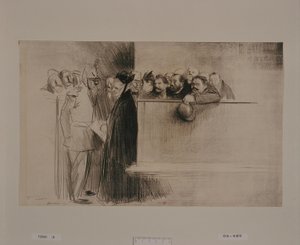 Audience (3. obrázek) od Jean-Louis Forain