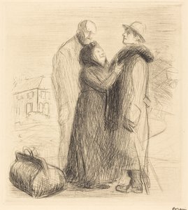 Odchod marnotratného syna (1. deska, svislá) (The Departure of the Prodigal Son) (první deska, svislá)