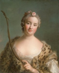 Charlotta Fredrika Sparre (1719-1795), pozdější hraběnka Fersen od Jean-Marc Nattier