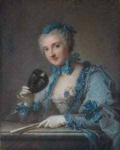 Portrét Louise-Geneviève Royerové od Jean-Marc Nattier