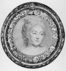 Portrét Gabrielle de Rochefort, hraběnky de Montillet od Jean-Marc Nattier