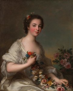 Portrét dámy od Jean-Marc Nattier