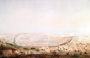 Pohled na armádu v táboře Boulogne-sur-Mer od Jean Rodolphe Gautier