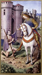 Svatý Martin po Jean Bourdichon