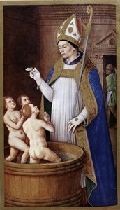 Svatý Mikuláš po Jean Bourdichon