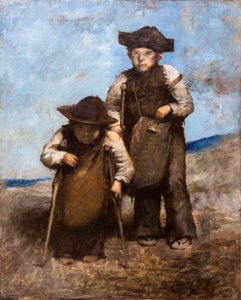 Trpaslíci, suvenýr ze Španělska, 1880 (olej na plátně)