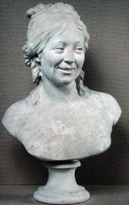 Busta Madame Houdon, 1786 (sádra) od Jean Antoine Houdon