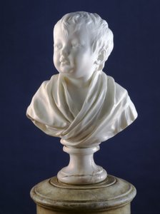 Claudine Houdon, kolem roku 1791 (mramor) od Jean Antoine Houdon