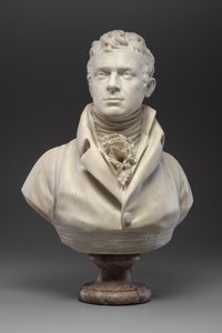 Robert Fulton, c.1804 (mramor) (viz také 140329 & 345579) od Jean Antoine Houdon