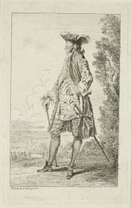 Figurky režimu od Jean Antoine Watteau