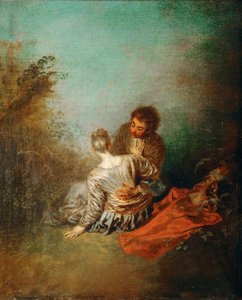 Chybná záloha od Jean Antoine Watteau