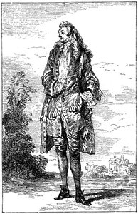 Muž ve francouzském kostýmu, 1885. od Jean Antoine Watteau