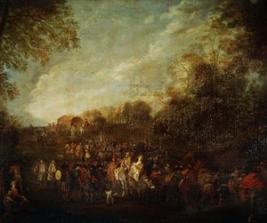 Pochodové jednotky od Jean Antoine Watteau