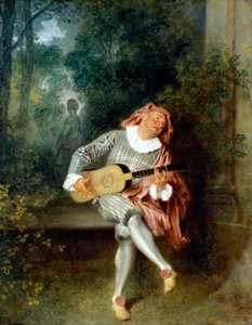 Mezzetin od Jean Antoine Watteau